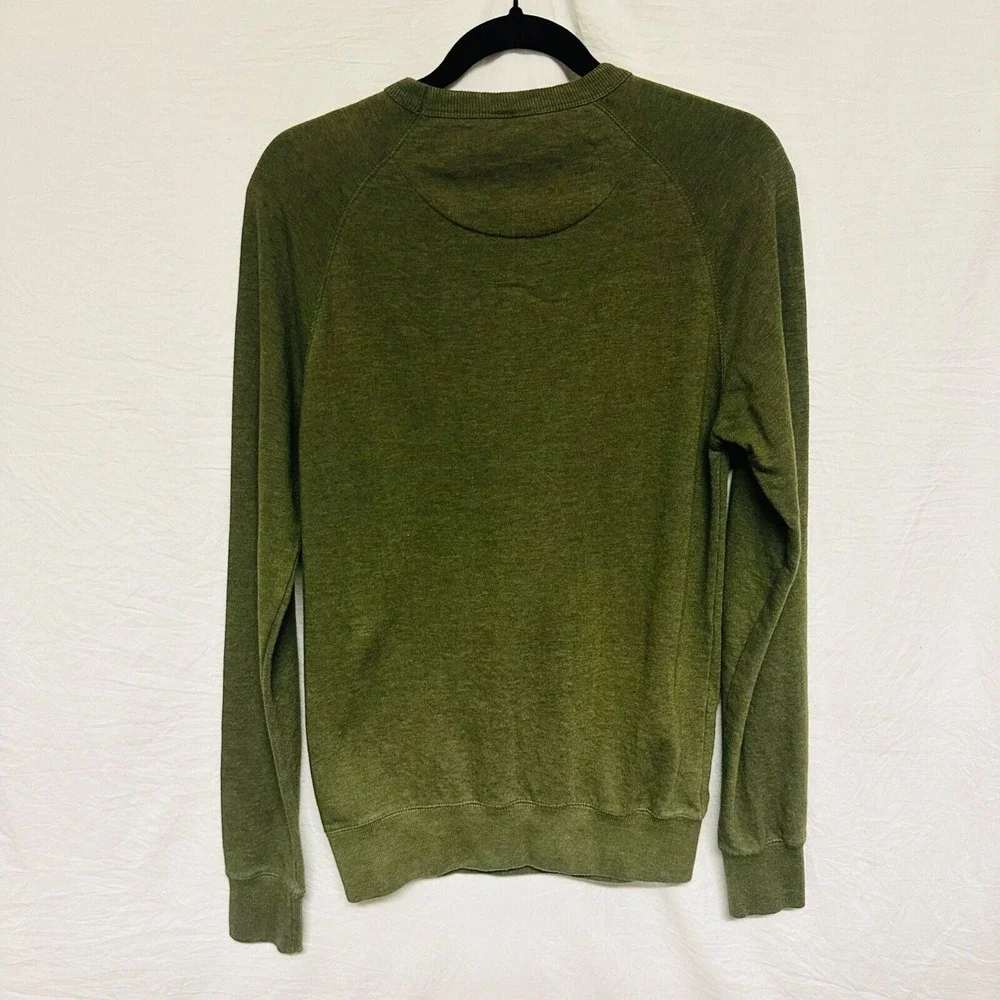 Smart Blanks PNW Pacific North West Green Pullover Crewneck Sweater Size Small‎